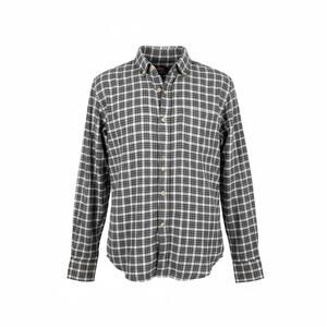 Moose Creek Mens Medium Heavy Cotton Flannel Long Sleeve Button Up Shirt